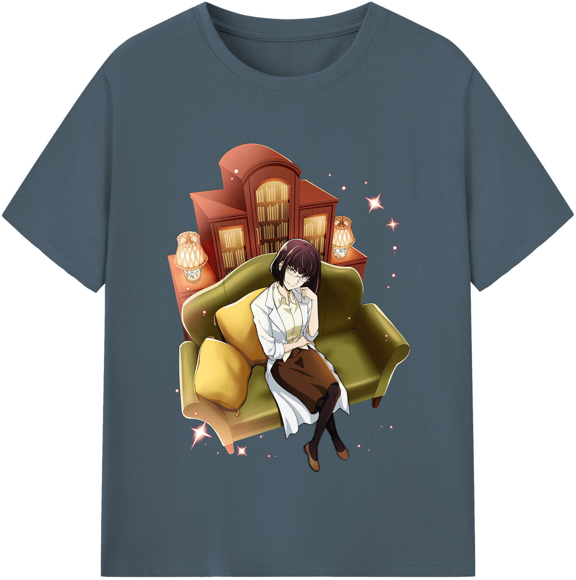 （画像用） 文豪ストレイドッグス Bungo Stray Dogs 綿100％半袖Tシャツ（フロントプリント）